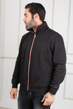 Load image into Gallery viewer, GLOBAL STRIPE SWEATER ZIP