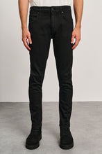 Load image into Gallery viewer, FLEXY DENIM BLACK TROUSERS