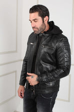 Load image into Gallery viewer, JASON SHEEP VEG LEATHER JACKET