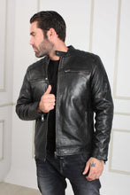 Load image into Gallery viewer, CHARLES SHEEP NAPPA LEATHER JACKET
