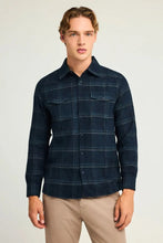 Load image into Gallery viewer, MENS COTTON CHECKED SHIRT WITH CHEST POCKETS