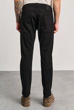 Load image into Gallery viewer, SIMON DENIM TROUSERS BLACK