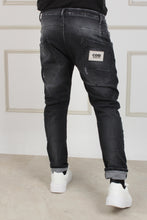 Load image into Gallery viewer, DENIM TROUSERS BLACK MAGGIO 6
