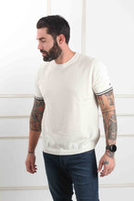 Load image into Gallery viewer, DC TIPPING STRIPE KNITTED TOP