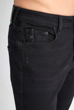 Load image into Gallery viewer, SIMON DENIM TROUSERS BLACK