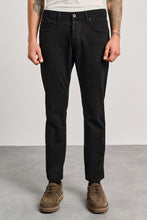 Load image into Gallery viewer, SIMON DENIM TROUSERS BLACK