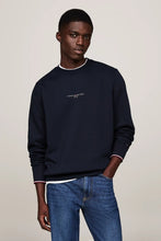 Load image into Gallery viewer, TOMMY LOGO TIPPED CREWNECK