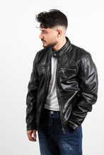 Load image into Gallery viewer, SANDRO LEATHER JACKET