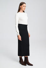 Load image into Gallery viewer, CARAMEL KNITTED SKIRT