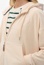 Load image into Gallery viewer, VELOUR ZIP HOODIE