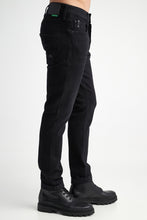 Load image into Gallery viewer, SIMON DENIM TROUSERS BLACK