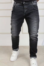 Load image into Gallery viewer, DENIM TROUSERS BLACK MAGGIO 6