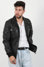 Load image into Gallery viewer, PHILIPE SHEEP VEG DYED LEATHER JACKET