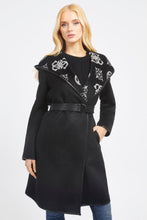 Load image into Gallery viewer, LUDOVICA LOGO WRAP COAT
