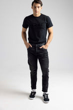 Load image into Gallery viewer, TROUSERS  BLACK JEANS CHIAIA 70