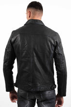 Load image into Gallery viewer, MESSI SHEEP BEG DYED LEATHER JACKET