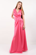 Load image into Gallery viewer, DRESS MAXI SATEN FYLLA MPOUSTO