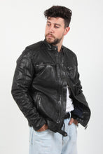 Load image into Gallery viewer, ANTHONY SHEEP VEG DYED LEATHER JACKET