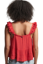 Load image into Gallery viewer, OVIN VINTAGE BRODERIE CAMI TOP