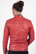 Load image into Gallery viewer, JACKET LEATHER HOOPER SHEEP VEG DYED